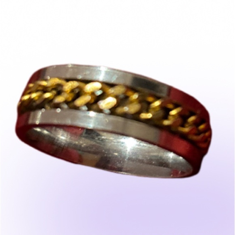 Vintage Style Titanium Band Ring Size‎ 11 - Picture 12 of 12